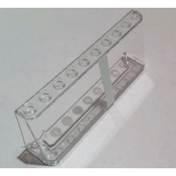 Windscreen 2 x 10 x 3 with White Vertical Stripe Pattern Model Right Side (Sticker) - Set 75144 Windscreen 2 x 10 x 3 with White Vertical Stripe Pattern Model Right Side (Sticker) - Set 75144