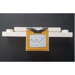 Stickered Assembly 6 x 1 x 1 2/3 with Clipboard Pattern 1 (Sticker) - Set 231-1 - 1 Brick 1 x 2, 1 Plate 1 x 6, 2 Tile 1 x 2