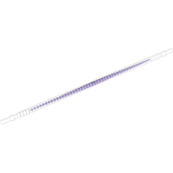Hose, Flexible Ribbed with 8mm Ends 19L / 15.2cm with Molded Dark Purple Center Pattern Hose, Flexible Ribbed with 8mm Ends 19L / 15.2cm with Molded Dark Purple Center Pattern