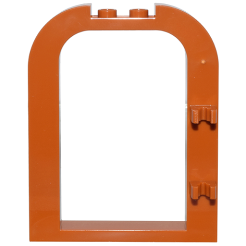 Деталь LEGO 5258 Door, Frame 1 x 6 x 6 Curved Top with 1 x 2 Cutout and Clips