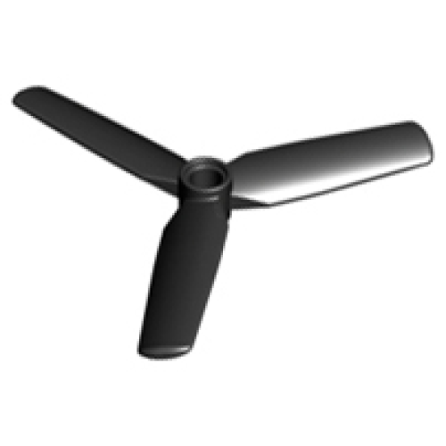 Деталь LEGO 15790 Propeller 3 Blade 9 Diameter with Center Recessed - Black