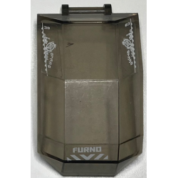 Windscreen 4 x 4 x 4 2/3 with Bar Handle with White Chevron, Targets, 'FURNO' and '07330' Pattern (Stickers) - Set 44018 Windscreen 4 x 4 x 4 2/3 with Bar Handle with White Chevron, Targets, 'FURNO' and '07330' Pattern (Stickers) - Set 44018