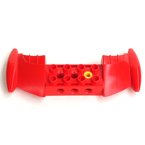 Деталь LEGO 45117c01 Duplo, Toolo Wings with Beam Center - Red