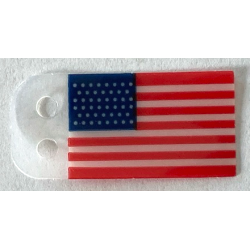 Plastic Part for Set 10294 - Flag with United States Circa 1912 Pattern