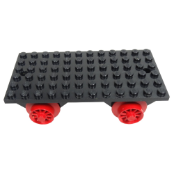 Train Base 6 x 12 with Wheels
