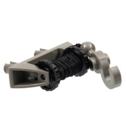 String Reel 1 x 4 x 2 Complete with Black String and Dark Gray Hook with Tow Ball