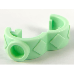 Scala, Clothes Hair Clip / Watch, Round Type - Red