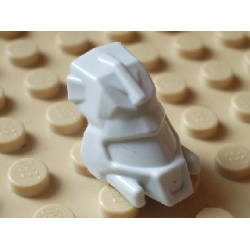 Minifigure, Head, Modified Bionicle Piraka Thok Plain Minifigure, Head, Modified Bionicle Piraka Thok Plain