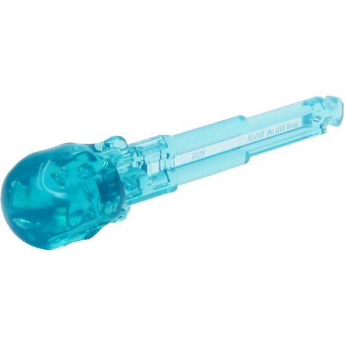 Деталь LEGO 70694 Projectile Arrow, Solid Shaft with Round End with 4 Notches - Trans-Light Blue