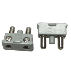 Electric, Connector, 2-Way Male Squared Narrow Short Electric, Connector, 2-Way Male Squared Narrow Short
