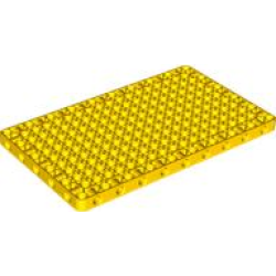 Technic, Panel Plate 11 x 19 x 1 - Yellow