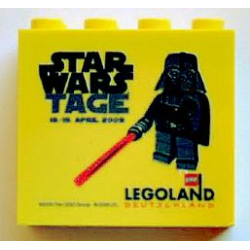 Brick 2 x 4 x 3 with Legoland Deutschland Star Wars Tage 2009 Pattern Brick 2 x 4 x 3 with Legoland Deutschland Star Wars Tage 2009 Pattern