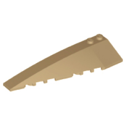 Wedge 10 x 3 Left - Dark Tan