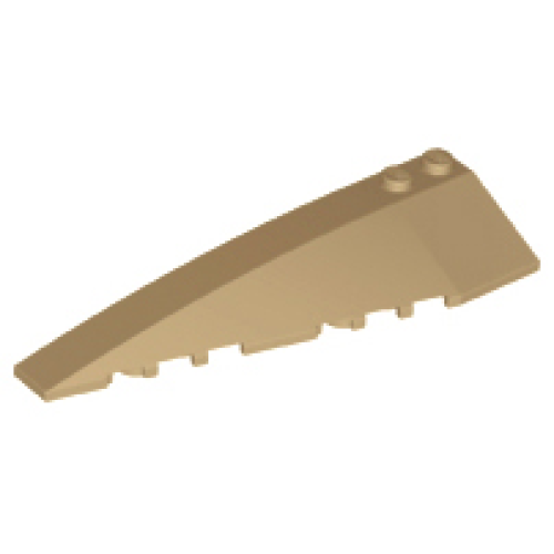 Деталь LEGO 50955 Wedge 10 x 3 Left - Dark Tan