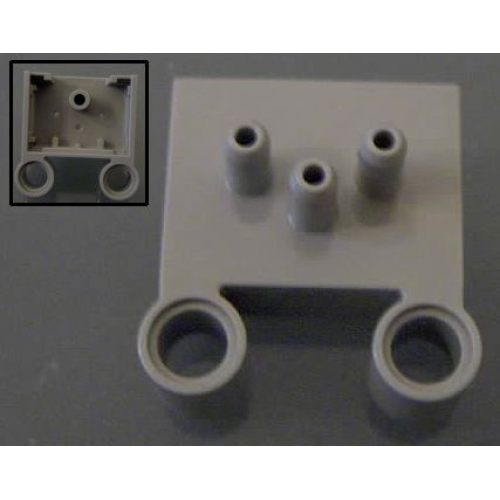 Деталь LEGO 47222 Pneumatic Switch with Pin Holes, Front Part