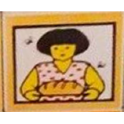 Duplo, Tile 2 x 2 x 1 with Farmhouse Mosaic Picture 09 Pattern Duplo, Tile 2 x 2 x 1 with Farmhouse Mosaic Picture 09 Pattern