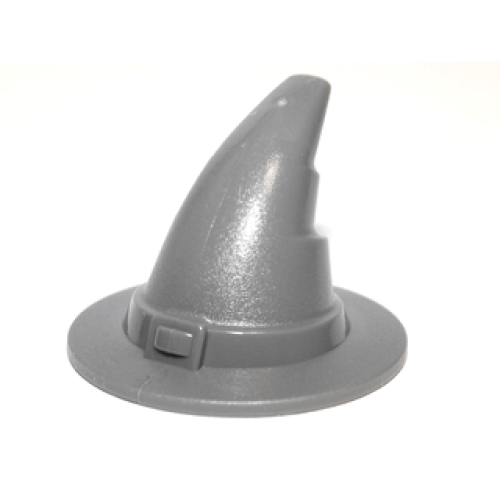 Деталь LEGO 6131 Minifigure, Headgear Hat, Wizard / Witch - Dark Bluish Gray