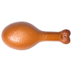 Turkey Drumstick, 22mm with Oval Opening on Back