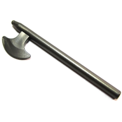 Minifigure, Weapon Axe, Halberd - Dark Bluish Gray Minifigure, Weapon Axe, Halberd - Dark Bluish Gray