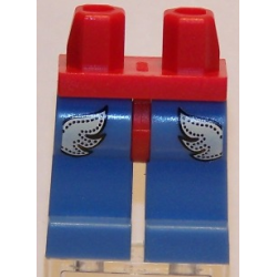 Hips and Medium Blue Legs with White Wings Pattern Hips and Medium Blue Legs with White Wings Pattern