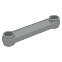 Technic, Link 1 x 5 - Light Gray