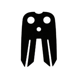 Minifigure Cape Cloth, Long Split with 3 Holes and 2 Slits