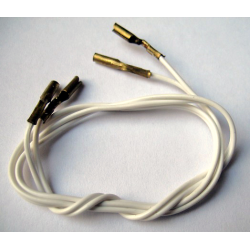 Electric, Wire 4.5V with four Metal 1-prong Connectors, 48 Studs Long