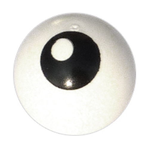 Деталь LEGO 32474pb002 Technic Ball Joint with Black Eye with Pupil on Top Left Side Pattern