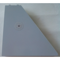 Slope 55 6 x 1 x 5 without Bottom Stud Holders with Bullet Hole Large Pattern (Sticker) - Set 7709