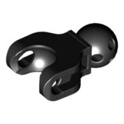 Hero Factory Arm / Leg with Ball Joint and Ball Socket, Short Hero Factory Arm / Leg with Ball Joint and Ball Socket, Short