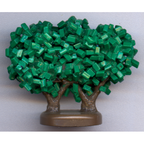 Деталь LEGO GTBush Plant, Tree Granulated Bush with 2 Trunks