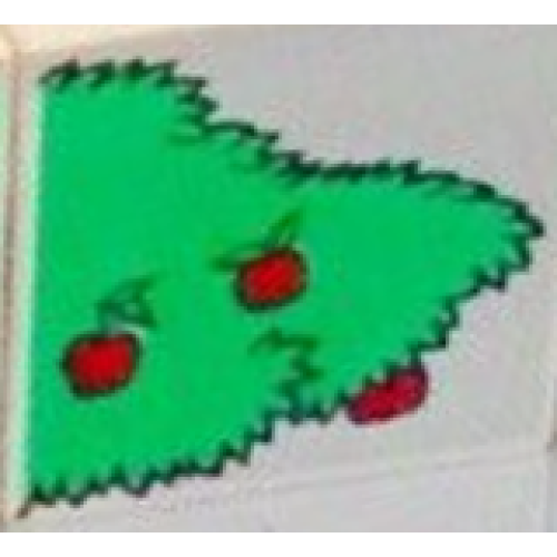 Деталь LEGO 2756pb441 Duplo, Tile 2 x 2 x 1 with Outdoors Mosaic Picture 05 Pattern