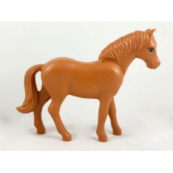 Horse, Belville with Black Rimmed Eyes with Black Pupils and Whites Pattern