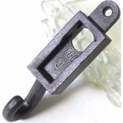 Hook Metal 1 x 4 x 1