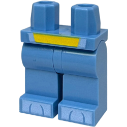 Hips and Legs with Bright Light Blue and Yellow Hips and Paws Pattern Hips and Legs with Bright Light Blue and Yellow Hips and Paws Pattern