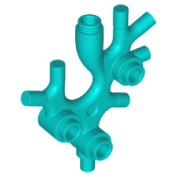 Plant Thallus / Seaweed / Coral - Dark Turquoise Plant Thallus / Seaweed / Coral - Dark Turquoise