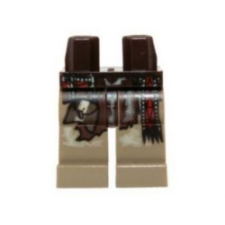Hips and Dark Tan Legs with Pouch and Sash and Dirt on Knees Pattern Hips and Dark Tan Legs with Pouch and Sash and Dirt on Knees Pattern