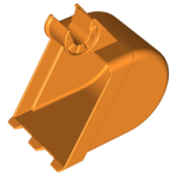 Duplo, Toolo Digger Bucket with 3 Teeth - Orange