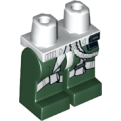 Hips and Dark Green Legs with SW White Flight Straps and Hose on Left Leg Pattern Hips and Dark Green Legs with SW White Flight Straps and Hose on Left Leg Pattern