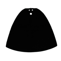 Cloth Cape with 3 Holes, Large Buildable Figures Cloth Cape with 3 Holes, Large Buildable Figures