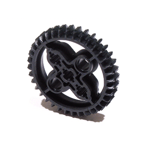 Деталь LEGO 32498 Technic, Gear 36 Tooth Double Bevel - Black