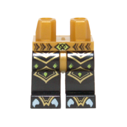 Hips and Black Legs with Gold Scaled Armor, Lime Diamonds and White Claws Pattern Hips and Black Legs with Gold Scaled Armor, Lime Diamonds and White Claws Pattern