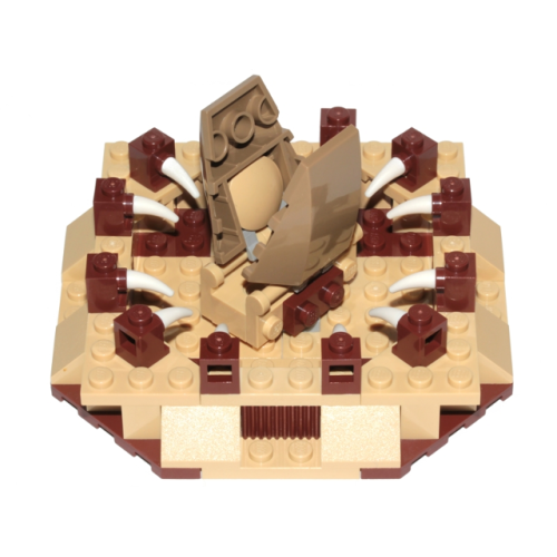 Деталь LEGO spa0015 Sarlacc - Set 6210 - Brick Built