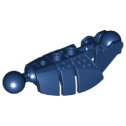 Bionicle Piraka Leg Lower Section with 2 Ball Joint - Dark Blue Bionicle Piraka Leg Lower Section with 2 Ball Joint - Dark Blue
