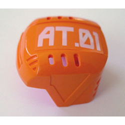 Sports Hockey Helmet with 'AT.01' Pattern (Sticker) - Set 7708 Sports Hockey Helmet with 'AT.01' Pattern (Sticker) - Set 7708