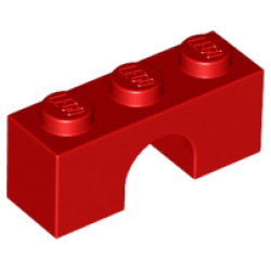 Arch 1 x 3 - Red