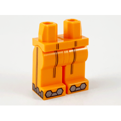 Hips and Legs with Black Double Stripe on Front and Sides of Legs, Silver Hexagons and Trapezoids on Front and Sides of Feed Pattern Hips and Legs with Black Double Stripe on Front and Sides of Legs, Silver Hexagons and Trapezoids on Front and Sides of Feed Pattern