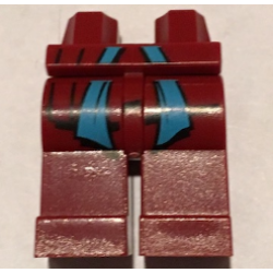 Hips and Legs with Robe Tails and Dark Azure Sash Pattern Hips and Legs with Robe Tails and Dark Azure Sash Pattern