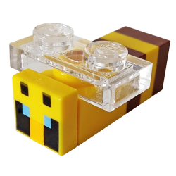 Minecraft Bee, Passive - Brick Built Minecraft Bee, Passive - Brick Built