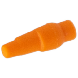 Minifigure, Snowman Carrot Nose - Flexible Rubber